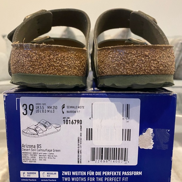 Birkenstock Arizona  Camo Green Size 39 - Picture 7 of 8